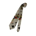 thumbnail image 6 of Men's Tie, Checkered Texture Floral Printed Tie Fashionable Wedding Party Best Man Suit Tie Work Tie Male Birthday Gift, 6 of 8