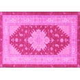 thumbnail image 1 of Ahgly Company Indoor Rectangle Persian Pink Traditional Area Rugs, 2' x 4', 1 of 4
