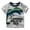 Boyshirts07-Grey, variant on Newborn Boy Clothes Dinosaur Glow In The Dark Short Sleeve T Shirt For Boys Luminous Soft Cotton Cloyhes Dark Blue 6 Years
