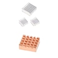 thumbnail image 1 of Disipación Del Calor Del Radiador Del Disipador De Aluminio 3x + Disipador  Para Frambuesa shamjiam  Disipador de calor de enfriamiento de cobre, 1 of 9