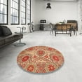 thumbnail image 3 of Ahgly Tapis d'Intérieur Rectangulaire Abstrait Rouge, 6 Pieds x 9 Pieds, 3 of 6