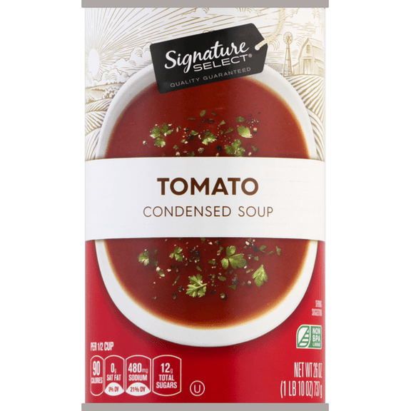 Signature S Soup, Condensed, Tomato, 26 oz