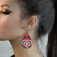 thumbnail image 1 of Pisexur Belleza Maquillaje Pendientes colgantes de gota de agua a cuadrospara mujeres y hombres, 1 of 4