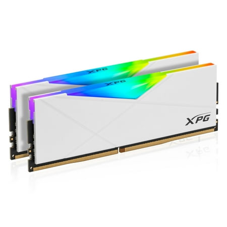 ADATA - XPG SPECTRIX  AX4U32008G16A-DW50 D50 16GB 2x8GB 3.2GHz CL16 RGB Desktop Memory - White