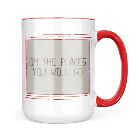 

Neonblond Oh The Places You Will Go Nature Wood Tree Mug gift for Coffee Tea lovers