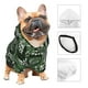 thumbnail image 3 of Balery Green Snakeskin Sudadera con Capucha para Perros Pequeños – Ropa para Mascotas, Disfraz para Perros y Gatos, Ideal para Fiestas y Cosplay-XX-Large, 3 of 7