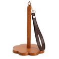 thumbnail image 2 of Portable Yarn Holder Knitting Tools with Adjustable Belt Accessories DIY Wood Spool Wrist Strap Ball Winder,1 * yarn holder spinner, 2 of 8
