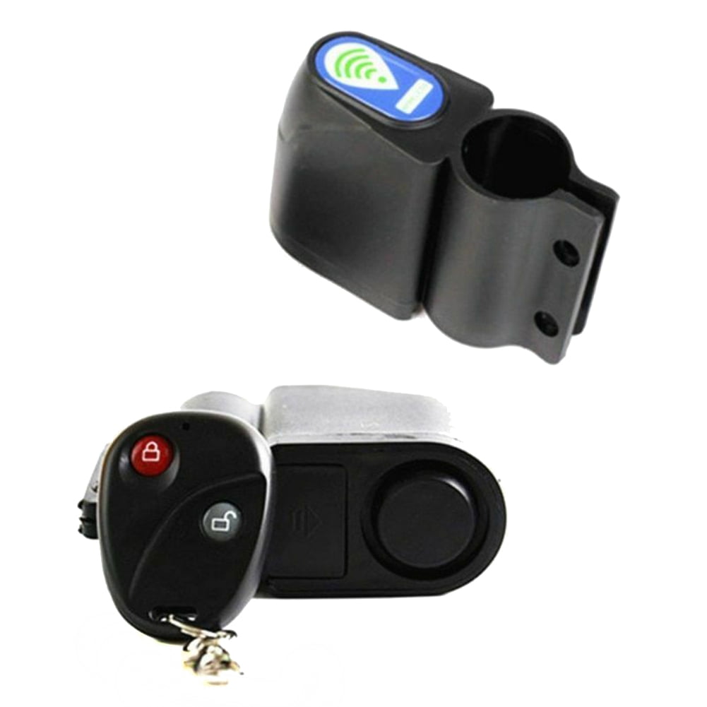 Remote Control Bicycle Vibration Alarm Anti-theft Bike Lock Cycling Security 