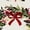 Wreath, variant on Hallmark Reversible Plush Holiday Throw, 50" x 70"