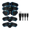 thumbnail image 1 of Muscle Stimulator Abdominal Electrostimulation Abdominal Muscle Trainer Fitness Blue, 1 of 8