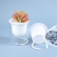 thumbnail image 5 of Watering Planter Handmade 2 Layer Self Watering Plant Flower Pot With Container, 5 of 5