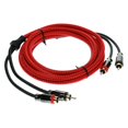 thumbnail image 4 of de conversión de alimentación de sonido de 300 cm para reproductor de DVD, subwoofer, receptores de satélite yotijar Cable masculino 2RCA a 2RCA, 4 of 8