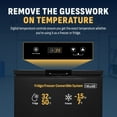 thumbnail image 3 of Newair 5 Cu. Ft. Mini Deep Chest Freezer and Refrigerator in Black with Digital Temperature Control, Fast Freeze Mode, 3 of 11