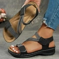 thumbnail image 3 of Women's Summer Sandals : with foot arch pad, Adjustable Woven Straps for All-Day Walking Comfort, 3 of 9