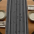 thumbnail image 5 of Table Runners 36 Inches Long Dress Scarves, Vintage Black Farmhouse Kitchen/Dining Table Runner, Short Coffee Tablerunners, Country Farmhouse Plants Tree Pattern 13x36 Inch, 5 of 9