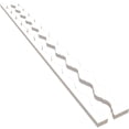 thumbnail image 6 of Ekena Millwork 47"H x 3/4"T Casablanca PVC Adjustable Decorative Slat Wall Panel Kit, Unfinished (contains 30 Slats + 1 Straight Edge Starter Slat), 6 of 15