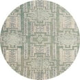 thumbnail image 1 of Ahgly Company Indoor Round Abstract Desert Sand Beige Abstract Area Rugs, 5' Round, 1 of 6
