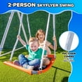 thumbnail image 4 of Sportspower Gladstone Metal Swing Set with Lifetime Warranty on Blow Molded Slide & Bonus Anchor Kit, 4 of 9