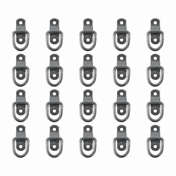 Buyers Products D-Ring, PK 20 B20PKGD20