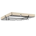 thumbnail image 1 of Cubierta abatible Toldo de repuesto para jardín silla columpio cubierta superior impermeable cubierta parasol UV JShteea El nuevo, 1 of 7