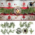 thumbnail image 1 of LADIGASU Navidad Norfolk 6 Ft Artificial Faux Garlands For Indoor Home Decor Xmas Holiday Ofertas Del Día Ratán de Navidad*1, 1 of 6