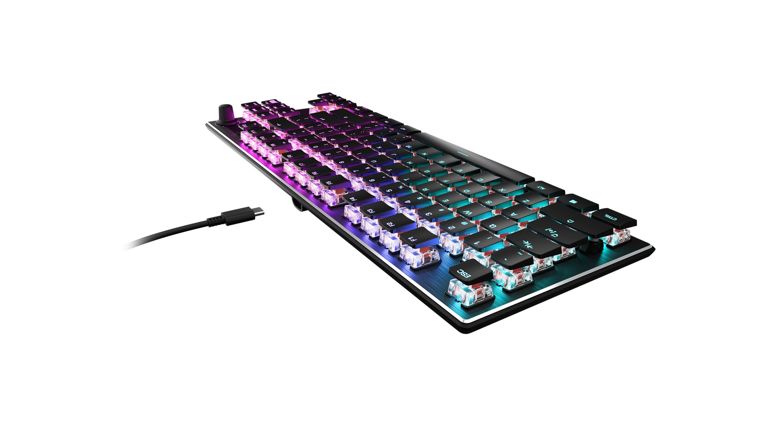 Turtle Beach Vulcan TKL Compact Mechanical RGB PC Gaming Keyboard - Linear