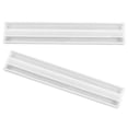 thumbnail image 1 of SEWACC 2Pcs Shapes Silicone Domino Holder Mold Nonstick for Family Fun, 1 of 8