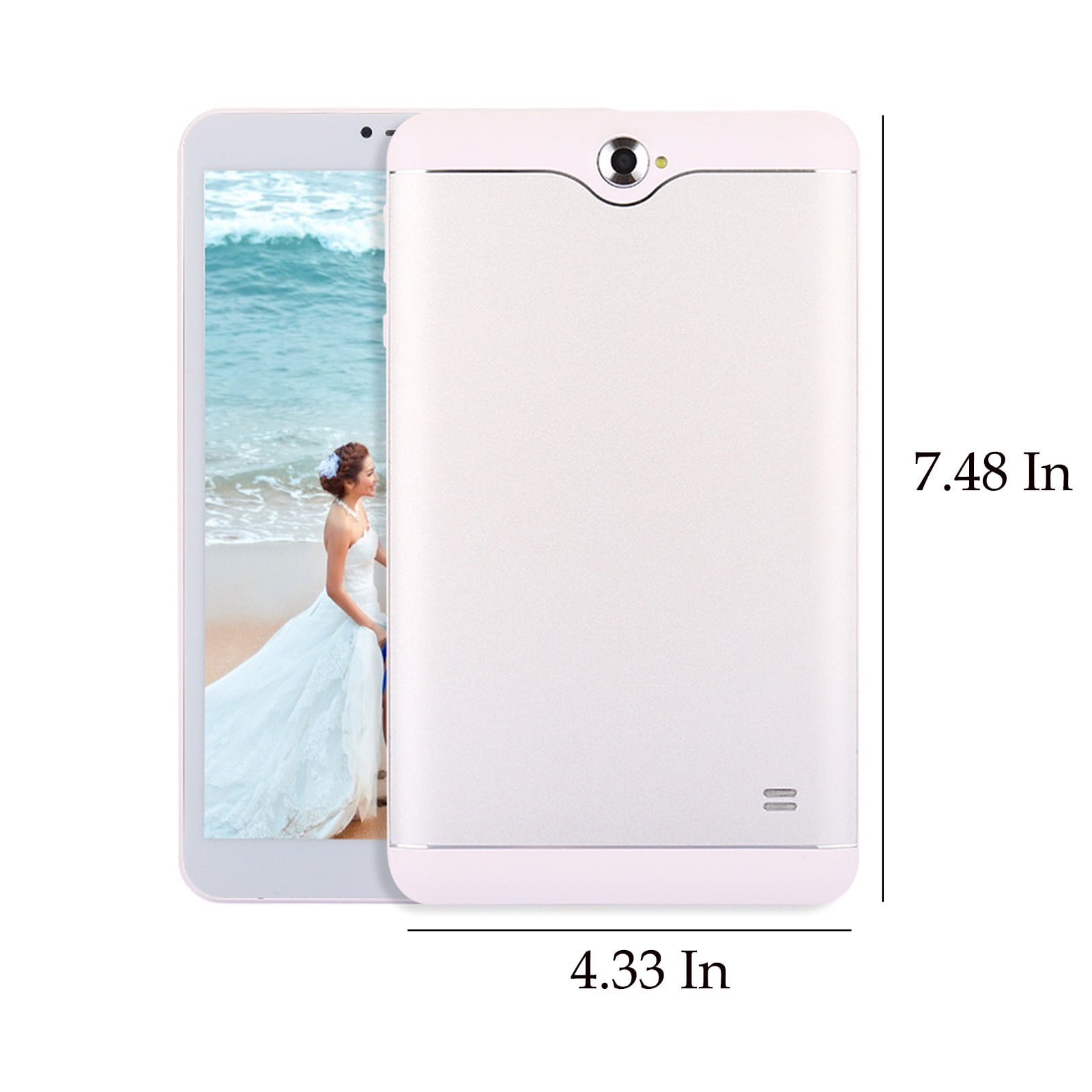 Android Tablets on Sale, Hwkond HD 7 Inch Android Tablet IPS High Definition Screen WiFi Bluetooth Voice Call Game Video Learning Tablet SIM Card Communication Function,Gray