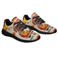 thumbnail image 6 of Dachshund Happy Fall Y'all Shoes Sneakers Black Size 13, 6 of 7