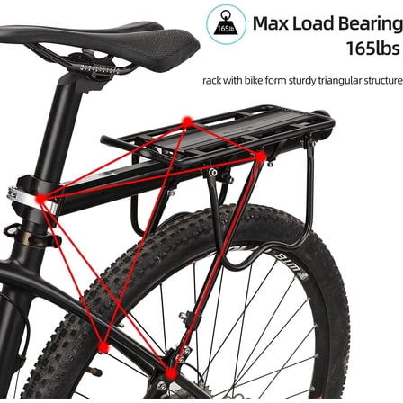 Rear Bike Rack Bike Cargo Rack