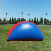 Wedge Shaped Inflatable Bunker for Paintball, Airsoft, Nerf, Laser tag 4 feet Tall