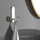 thumbnail image 1 of Gancho de pared adhesivo 304 acero inoxidable | Organizador de baño de cocina | Soporte metálico versátil | Base de cerámica resistente | Fácil de instalar | Ahorro de espacio | 1 paquete |, 1 of 6
