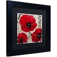 thumbnail image 2 of Trademark Fine Art "Rouge Two" Canvas Art by Color Bakery Black Matte, Black Frame, 2 of 4