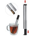 thumbnail image 3 of Tea Strainer Stick Stainless Steel Pipe Design Mesh Tea Filter Coffee Teapot Tools Portable Tea Infuser, 3 of 7