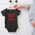 thumbnail image 5 of No Buddy Like a Big Brother Cute Romper Boys or Girls Infant Baby Brisco Brands 18M, 5 of 6