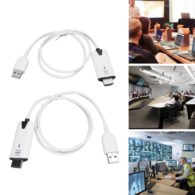 Adaptador De Pantalla De Interfaz Multimedia HD Inalámbrico, Kit De Extensor Inalámbrico De Interfaz Multimedia HD Señal Estable Banda 5G Baja Latencia Plug And Play Para TV PC