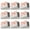 pink, variant on sixwipe 9 Pcs Small Jewelry Gift Box with Silky Texture, 2.95" x 2.95" x 1.38", Sturdy Valentine's Day Box with Pink Bow and Grey Cushion, Ideal Box for Present, Jewelry, Necklaces, Earrings and Ring