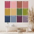 thumbnail image 2 of Calendario de pared Fullhawl 2025-2026, borrado en seco, 40 x 50 cm, 2 of 6