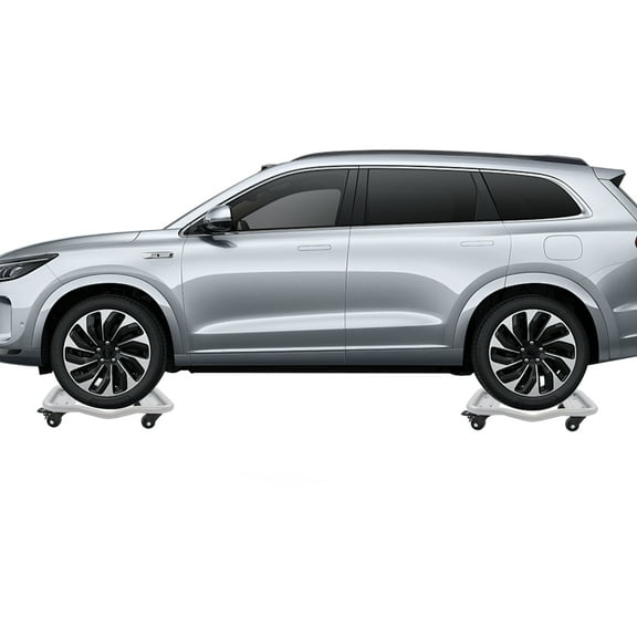 Portable Tyre Trolley, Wheel Dolly Vehicle Tyre Skates, 4 PCS Car Dollies for Moving Cars, Trucks, ATVs, Lawnmowers, etc