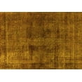 thumbnail image 1 of Ahgly Company Machine Washable Indoor Rectangle Oriental Yellow Industrial Area Rugs, 5' x 8', 1 of 4