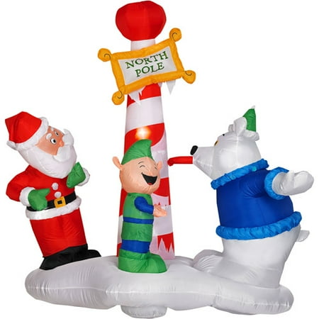 airblown inflatable polar bear with tongue stuck to pole christmas decor - Polar Bear Inflatable Christmas Decorations airblown inflatable polar bear with tongue stuck to pole christmas decor - Polar Bear Inflatable Christmas Decorations