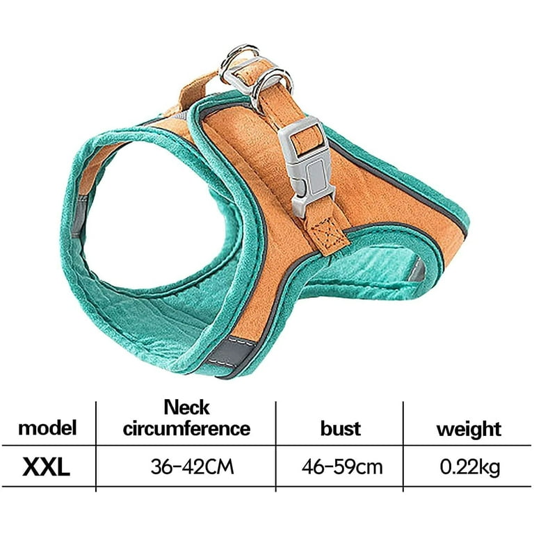 Mesh Small Cat Harness and Leash Set Adjustable Vest Antiescape Proof for  Pet Kitten Easy Control Reflective Puppy Dogs Harness