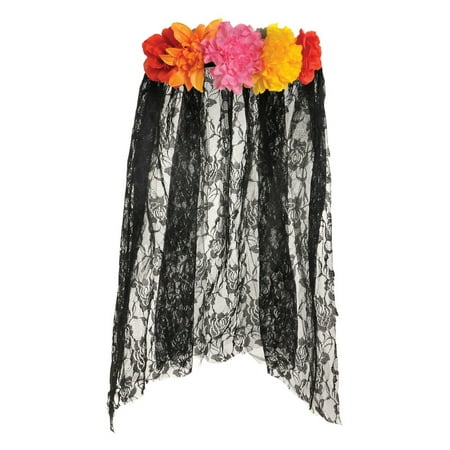 Day of the Dead Veil for Women