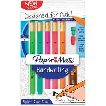 Paper Mate Handwriting Mechanical Pencils, 1.3 mm, No. 2 Lead