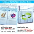 thumbnail image 4 of Ludlz Fish Breeding Box, Acrylic Fish Isolation Box with Suction Cups, Aquarium Acclimation Incubators for Baby Fishes Shrimp Clownfish and Guppy, 4 of 8