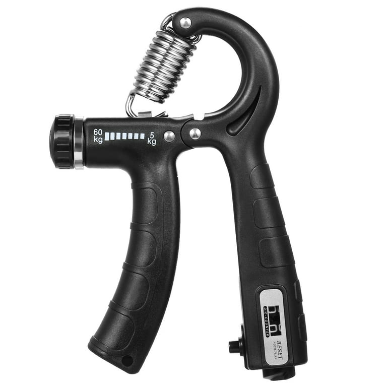 Hand Grip, 5-60kg Adjustable Grip Forearm Hand Wrist Strengthener, Hand  Gripper, Finger Stretcher, Hand Grip Strengthener