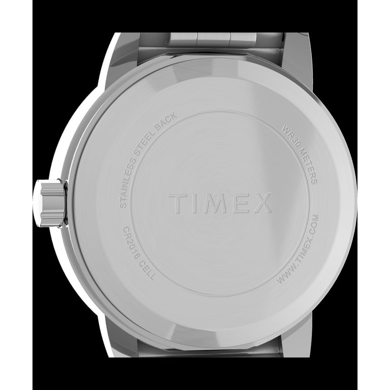 Free Shipping! Timex Indiglo Ladies Stainless Steel Expansion Band