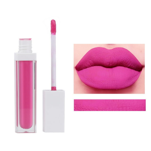 SIfdSeng Lip Rouge à Lèvres Velours Portable Rouge à Lèvres Classique Imperméable Longue Tenue Lisse Doux Couleur Intense s Lip Gloss7Ml Teinture pour les Lèvres Pelable