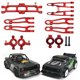 thumbnail image 4 of Tholdsy Kit DIY de eje de Portal trasero delantero duradero de aleación de aluminio para 1/18 Axial Capra UTB18 RC, pieza de coche, accesorios Kits de construcción modelo Rojo, 4 of 6