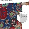 thumbnail image 5 of Boho Style Curtains, Ethnic Style Tribal Peris Print Window Treatments, Bedroom Living Room Blackout Rod Pocket Curtains42X84x2 Inch, 5 of 6